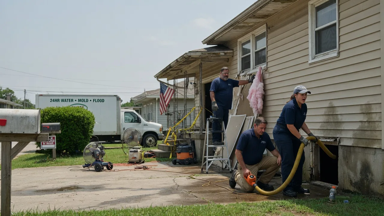 Water Damage Repair in Hartford, IA near me